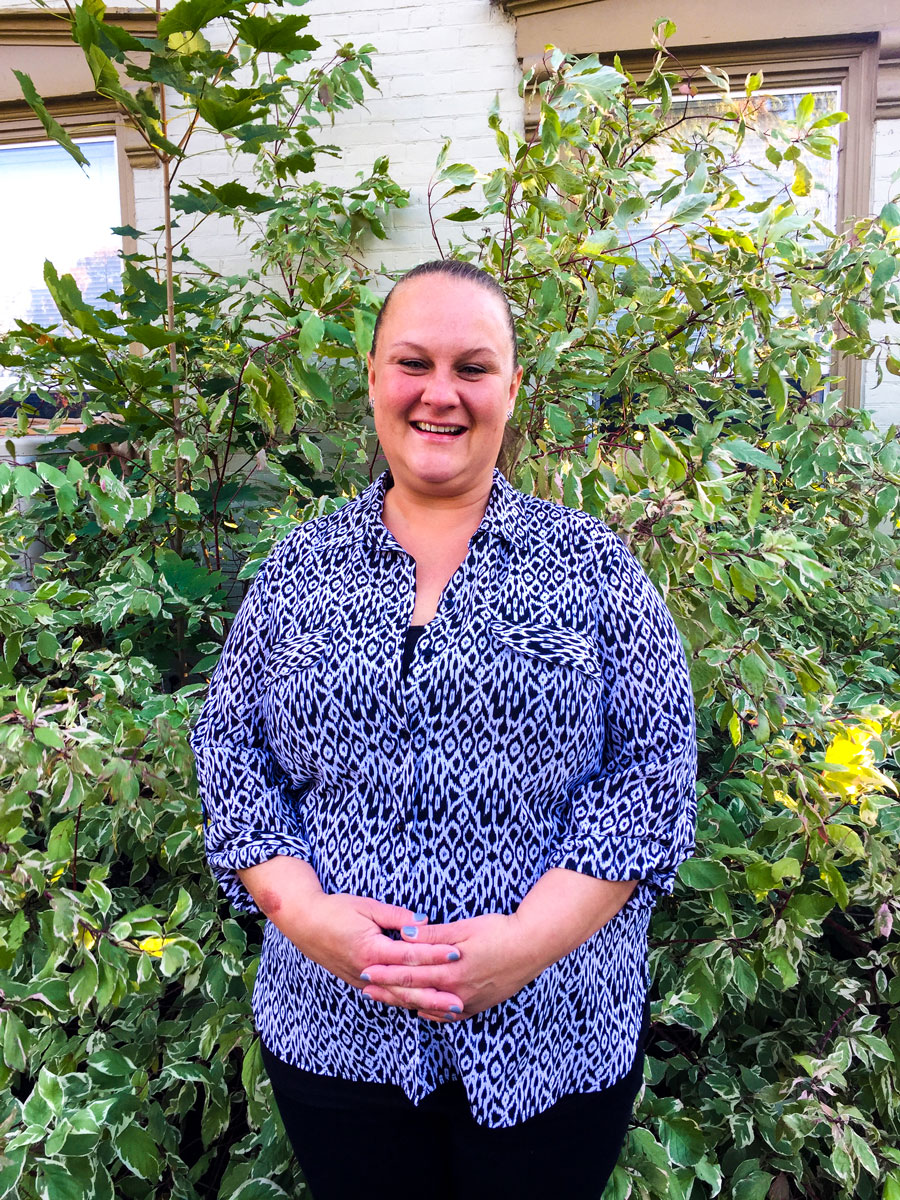 Jamie, Beneficiário da Food & Care Coalition